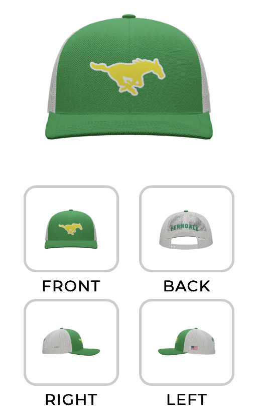 Ferndale Mustang Trucker Hat