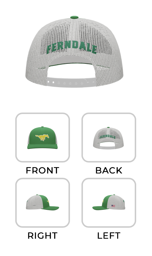 Ferndale Mustang Trucker Hat