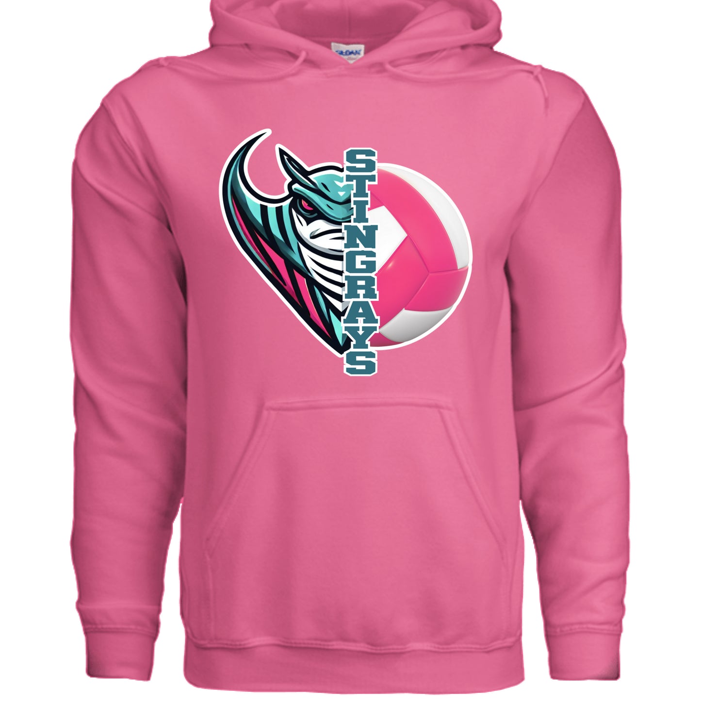 SAFETY PINK - FRONT