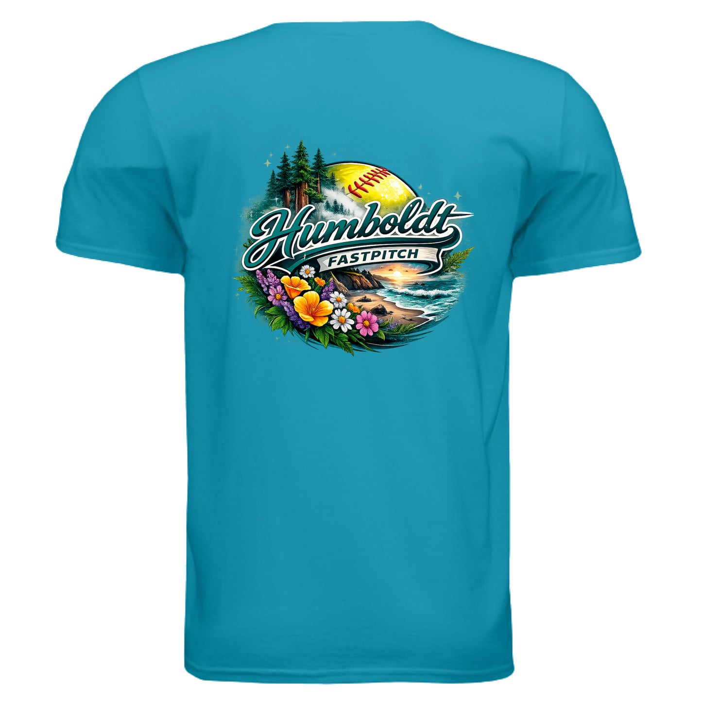 TROPICAL BLUE - BACK