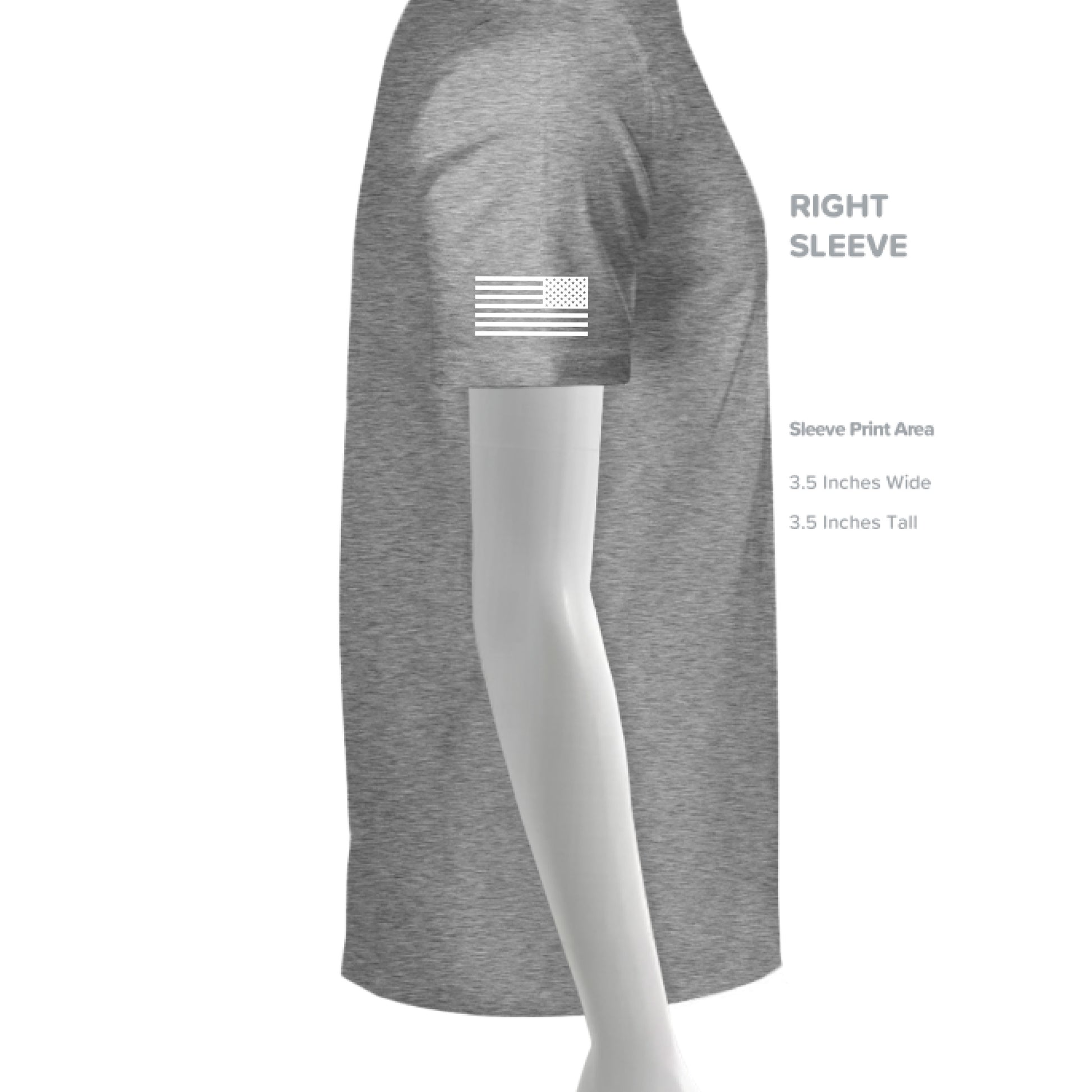 GRAPHITE HEATHER - SLEEVE_RIGHT