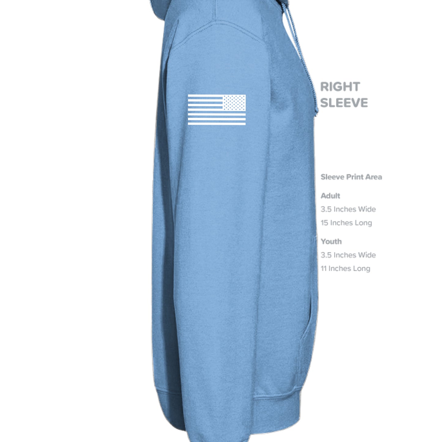 CAROLINA BLUE - SLEEVE_RIGHT