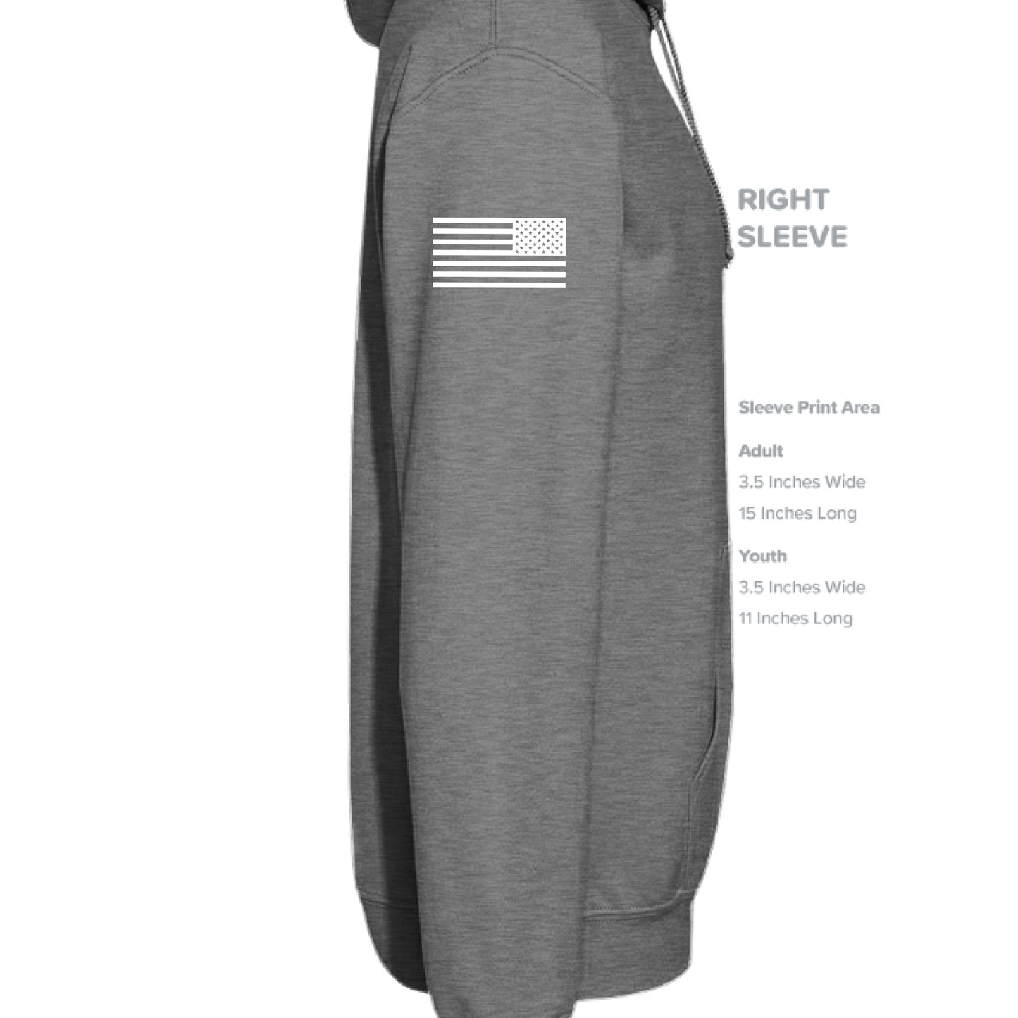 GRAPHITE HEATHER - SLEEVE_RIGHT