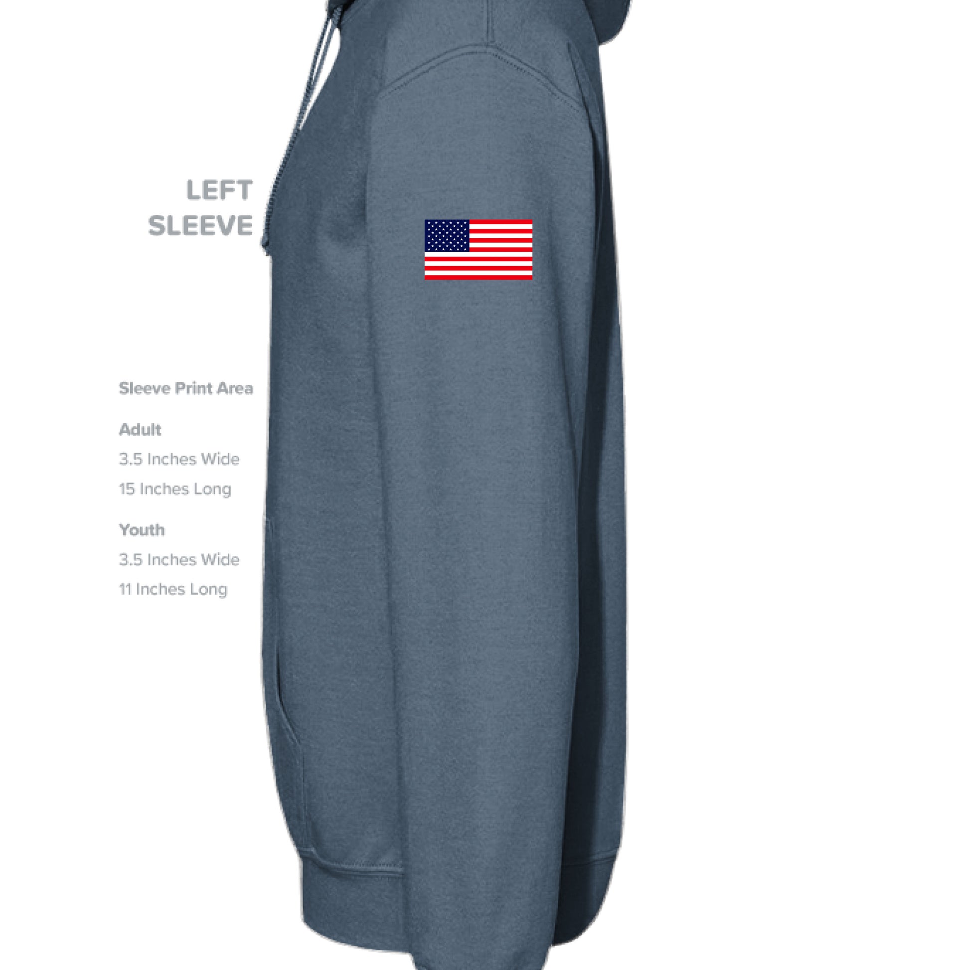INDIGO BLUE - SLEEVE_LEFT